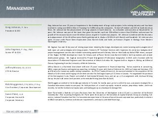 35
Myron Manternach has 20 years of experience in managing investments, with significant experience in the natural resourc...